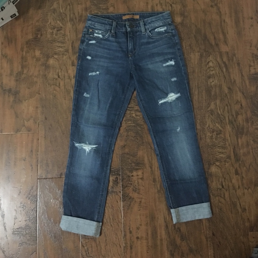 Joe’s jean size 25 denim cropped jeans